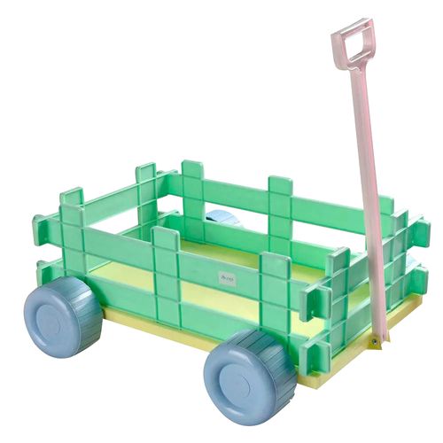 Carro de arrastre color pastel